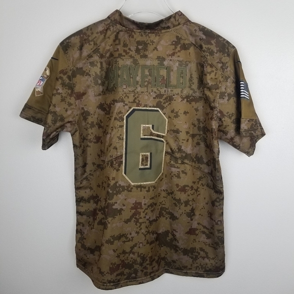 Nike Cleveland Brown NFL #6 Mayfield On Field Jersey - Picture 2 of 16